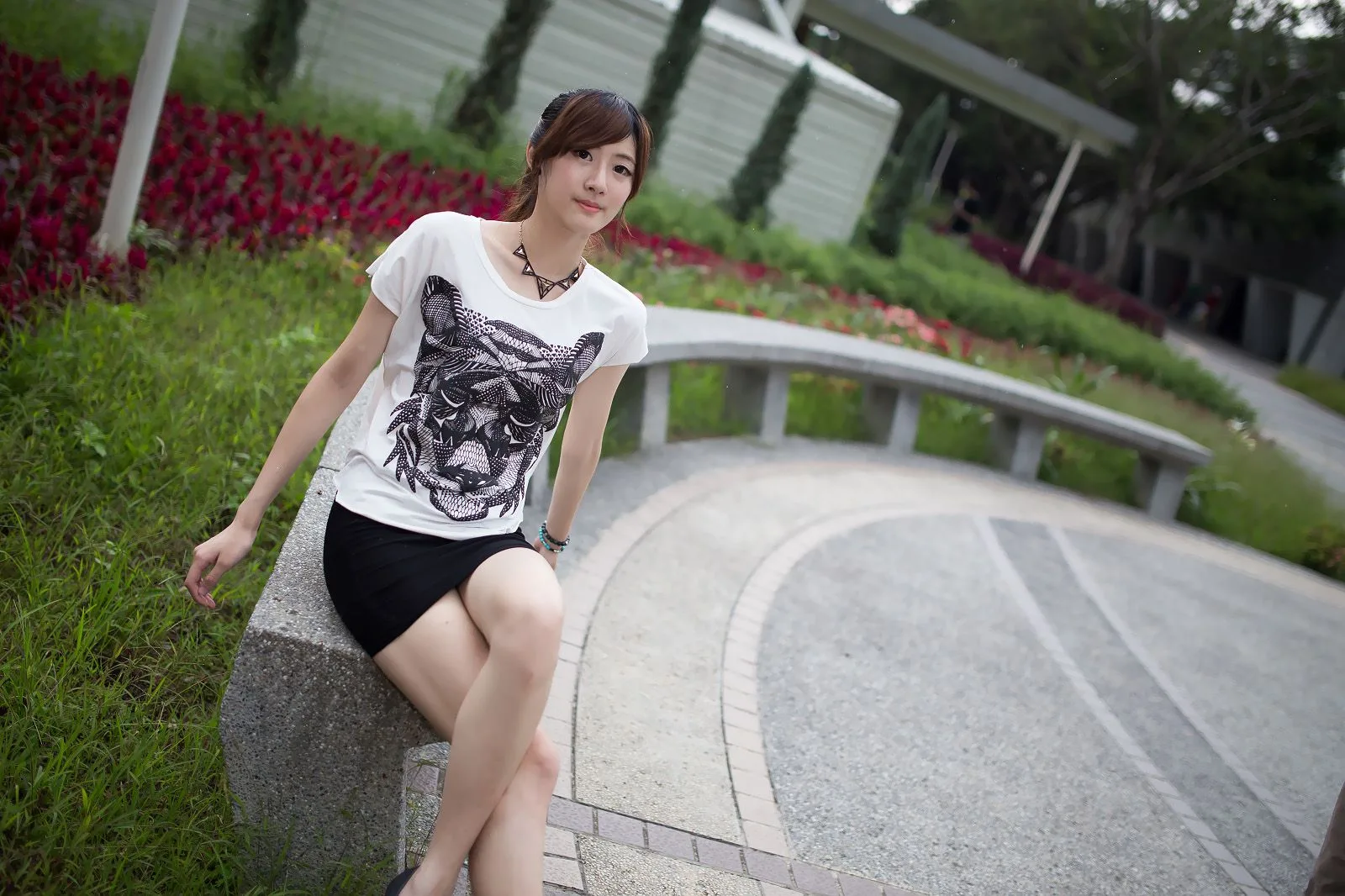 [Tập đặc biệt của Beautyleg] Nữ hoàng Queena - Buổi chụp ảnh tại công viên - 15