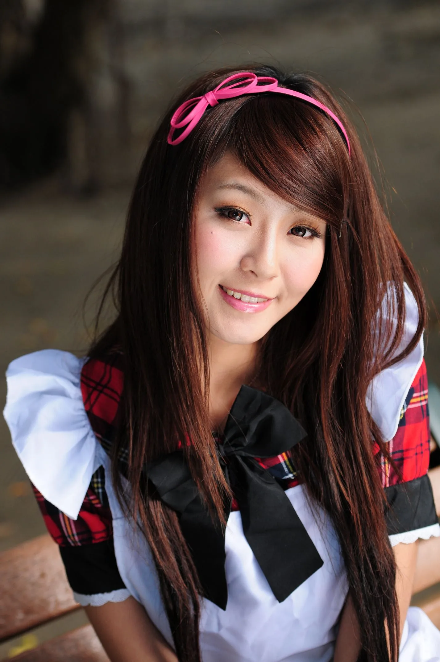 [Buổi chụp ảnh ngoài trời của Beautyleg] Winnie Xiaoxue - Bộ ảnh ngoài trời ngọt ngào và dễ thương trong trang phục hầu gái. - 87