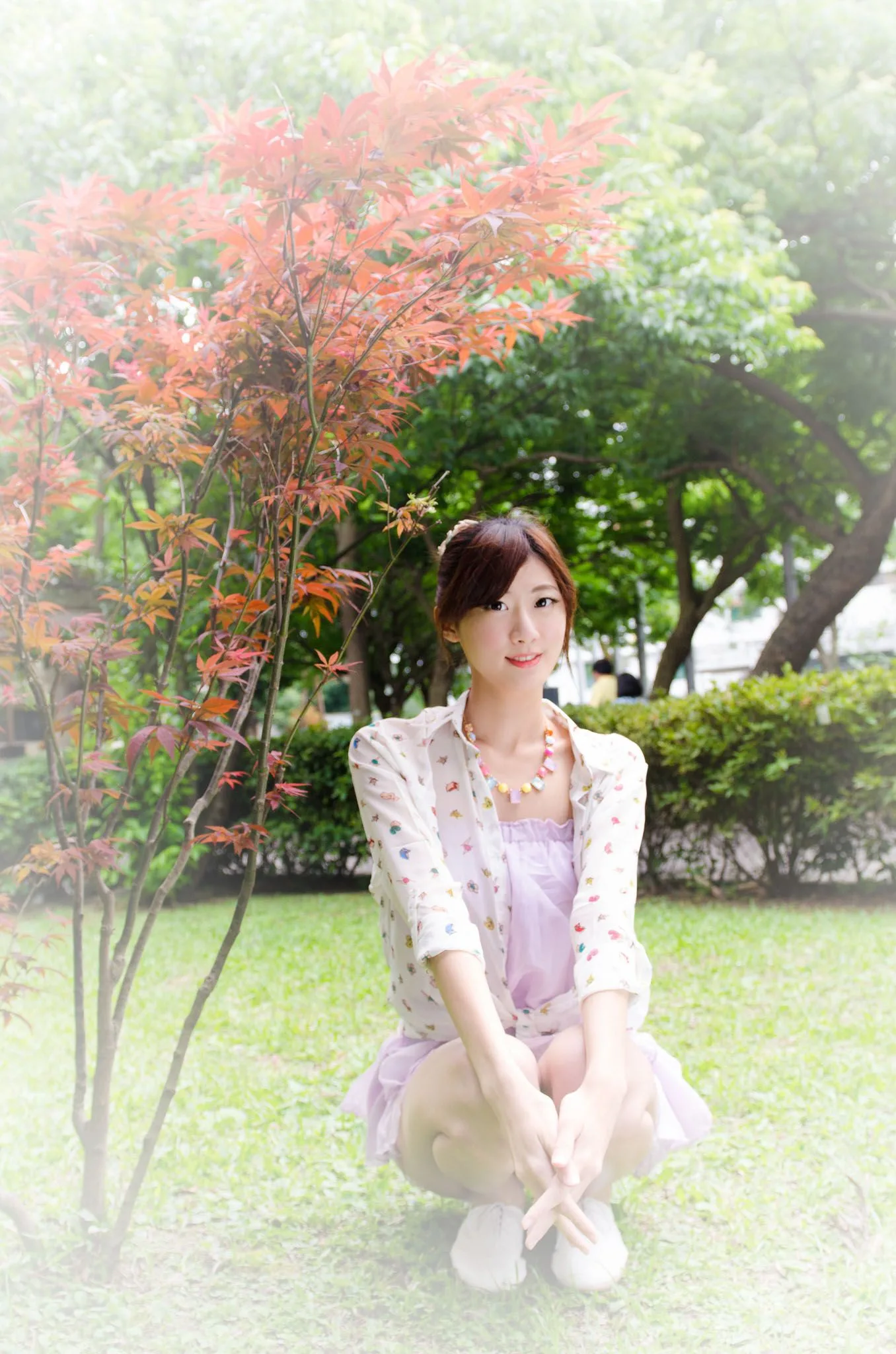 [Tập đặc biệt của Beautyleg] Nữ hoàng Queena - Buổi chụp ảnh tại công viên - 48