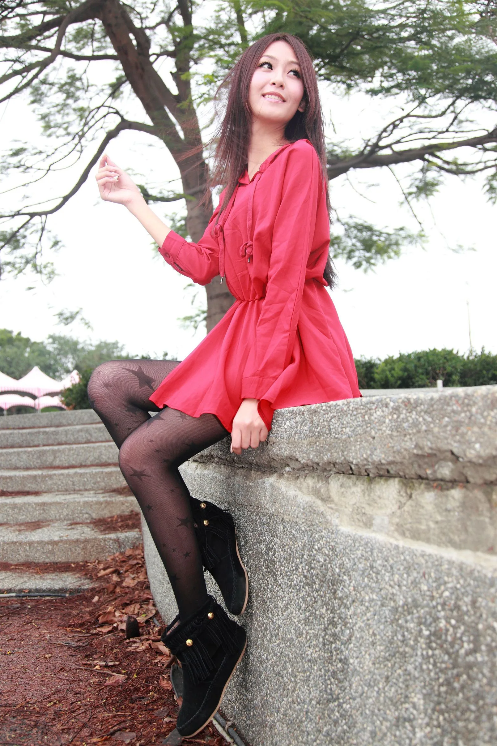 [Buổi chụp ảnh ngoài trời của Beautyleg] Winnie Xiaoxue - Bộ ảnh đường phố tại Sân vận động huyện Tân Trúc. - 52