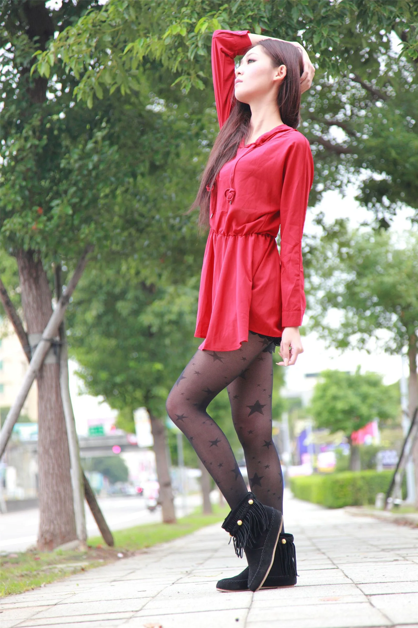 [Buổi chụp ảnh ngoài trời của Beautyleg] Winnie Xiaoxue - Bộ ảnh đường phố tại Sân vận động huyện Tân Trúc. - 27
