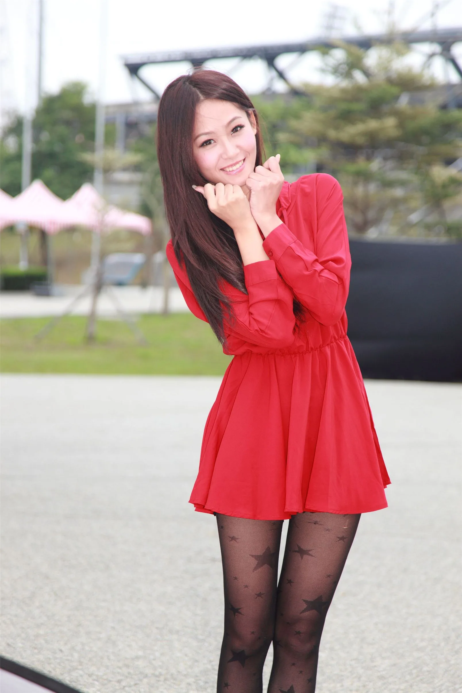 [Buổi chụp ảnh ngoài trời của Beautyleg] Winnie Xiaoxue - Bộ ảnh đường phố tại Sân vận động huyện Tân Trúc. - 46